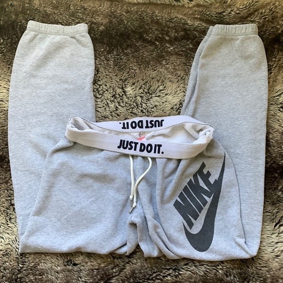 Nike Pants - Nike Womens Grey Joggers